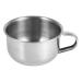 Buy New Stainless Steel Shaving Soap Mug Bowl - Men s Shaver Cleaning Foam Tool | International Shipping - Buy Online on SooperMarket.com
