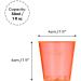 MATANA 300 Neon Plastic Shot Glasses - 1oz Party Shot Cups for Wine Tasting, Condiments, Sauce, Jello Shots & More - Sturdy & Reusable - Buy Online on SooperMarket.com