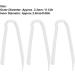 Buy Pack of 10 Flexible Hearing Aid Tubes Type R | BTE Earmold Replacement Acoustic Tubes (3.3 x 2.0 mm) - Fast International Shipping - Buy Online on SooperMarket.com