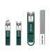 RIMEI Nail Clippers Set Stainless Steel self-Collecting Nail Cutter& Sharp Oblique Toe Nail Clipper & Nail File for Adult Men Women Seniors