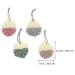 Buy Cabilock 4 Pcs Exfoliating Loofahs - Mesh Shower Balls & Bath Puff for Ultimate Body Cleanse | International Shipping Available - Buy Online on SooperMarket.com