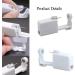 Silmy 2 Pack Ear Piercing Kit - Disposable Self Piercing Gun with Ear Stud & Clean Tool - Nose Studs Cartilage Tragus Helix Piercing Gun - Silver White1 - Buy Online on SooperMarket.com