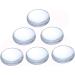 1 Transparent Glass Dome Tiles - 60 Pieces Clear Round Gems for Christmas Decor & Jewelry Making - Buy Online on SooperMarket.com