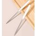 Buy 5 Pieces Stainless Steel Makeup Spatula Set | Foundation Mixing Tool Eye Cream Spoon & Nail Art Stirring Rod | Perfect for Home & Salon Use Silver - Buy Online on SooperMarket.com