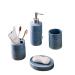 Ceramic Bathroom Group Four-piece Lotion Bottle Press Hand Sanitizer Toothbrush Cup Toiletries Fits all As Show
