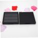 PLAFOPE 4 Pcs 12 Empty Eye Shadow Pallet Acrylic Makeup Cosmetic Pallet Empty Makeup with Mirror Black - Buy Online on SooperMarket.com