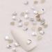 Heart Nail Rhinestones 90 Pcs Acrylic Flatback 3mm Heart Nail Charms Nail Art Rhinestones Gems 3D Nail Art Decorations for DIY Crafts Jewelry Making (Clear) - Buy Online on SooperMarket.com
