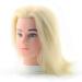 Tailor puppet female adjustable hairdressing shop men makeup dummy head training ladder cut hair practice model head colored head shape his tailor bust stand