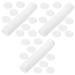 FRCOLOR 300 Pcs Thick Overlock Cotton White Facial Cotton Pads for Face Disposable Cotton Squares Cleaning Makeup Pads Face Pads Cosmetic Non-Woven Fabric Make up Travel
