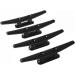 MIZUGIWA 6 Inch Black Nylon Boat Dock Cleats - Pack of 8 - Buy Online on SooperMarket.com