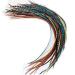 Real Rooster Feather Hair Extensions Kit: 20 Long Thin Feathers with Beads & Loop Tool - Sexy Sparkles - Buy Online on SooperMarket.com