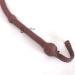 High-Quality Indiana Jones Style 8-12 Feet Long Brown Nylon Bullwhip with 12 Strands - Buy Online on SooperMarket.com