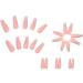RUNRAYAY Pink French Fake Nails - Sequins Splicing Press On False Nails Kit for Women and Girls - Buy Online on SooperMarket.com