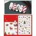 Brishow Christmas Nail Stickers 8 Sheets Nail Polish Stickers Self-Adhesive Elk Snow Nail Art Decals Full Wraps Nail Art Designs for Women Girls - Buy Online on SooperMarket.com