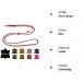 Adjustable Fat Leather Dog Leash for Small & Large Dogs - 2m 2.4m 2.8m 3.5m 5m - Red - Durable & Stylish - Buy Online on SooperMarket.com