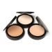 3 Colors Pressed Powder | Waterproof Oil Control | Whitening Face Foundation | For All Skin Tones (2#) - Buy Online on SooperMarket.com