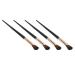 10pcs Nose Shadow Brush Set - Soft Sickle Shaped Brushes for Precision Makeup Application - Buy Online on SooperMarket.com
