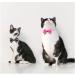 Flymind Puppy Collars - Adjustable Whelping ID Collars for Cat Dog Kitten - Soft Nylon with Safety Buckle and Polka Dot Bow - Buy Online on SooperMarket.com