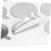 Balacoo 1800 Pcs Makeup Glue Stickers for Eyelash Extensions - Silver Tray Adhesive Stickers for False Lashes & Lash Tools - Buy Online on SooperMarket.com