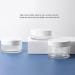 Yosoo 50g Round Clear Cream Jars 4Pcs - Reusable Containers for Cosmetics, Samples, Herbs - Buy Online on SooperMarket.com