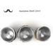 Stainless Steel Shaving Bowl Soap Cup for Foaming | Beard Brush Shaving Mug Skull Design - Buy Online on SooperMarket.com