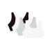 Fruit of the Loom Women's Built Up Tank Style Sports Bra Value Pack Black/White/White/Heather Grey 4-pack 42