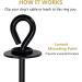 Heavy Duty Dog Tie Out Stake for Outdoor Use Strong Ground Anchor for Large Dogs Up to 150 lbs Perfect for Outdoor Dog Run Yard Camping Gear Beach Accessories Black - Buy Online on SooperMarket.com