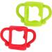 ibasenice 10 Pcs Silicone Bottle Handle Bottle Handles Bottle Accessories Self Feeding Bottle Handle Silicone Bottle Handle Wide Mouth Milk Bottle 13.00X7.00X6.50CMx5pcs Assorted Colorx5pcs - Buy Online on SooperMarket.com