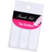 240Pcs French Manicure Nail Art Stickers - Self-Adhesive Tips for Manicure Decoration, DIY Nail Art Tools with Moon Shape Design - White - Buy Online on SooperMarket.com