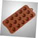 OUNONA 3pcs 15 Cake Mold Baking Molds Molder Cake Stencils Baking Pan Silicone Mold De para Gelatinas Ice Cube Molds Chocolate Mold Jelly mediumx3pcs Coffeex3pcs - Buy Online on SooperMarket.com
