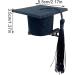 Wontool Graduation Hat Insert Doctoral Hat Headband - Graduation Hat Hairpin Set 3D Graduation Hat Inserts Graduation Accessories for College University High School Black - Buy Online on SooperMarket.com
