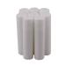 HugeStore 5ML White Empty Plastic Lip Balm Tubes Lipstick Container Lipstick Tubes with Cap 50pcs