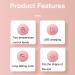 FIOERDTUIE Electric Eyelash Curler Ultimate Makeup Tool for Beautiful Eyes Professional Eyelash Electronic Curler Eyelash Clip Pink - Buy Online on SooperMarket.com