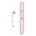 Heated Eyelash Curler Electric Handheld Eyelash Curler Heated 2 in 1 Long Lasting Styling Eyebrow Trimmer Eyelash Makeup Tools for Women Girls Travel Home (Champagne Gold)