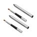 2pcs Ergonomic Lip Brush Set Retractable & Easy Clean Aluminium Lipstick Brushes for Perfect Application - Buy Online on SooperMarket.com