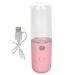 Nano FacialHandy Mist Sprayer Hydrating Makeup and Moisturizing Atomization Humidifier for Skin Care () () Pink
