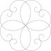 4-Piece Quilting Stencil Set for Machine and Hand Quilting | Borders, Backgrounds, Blocks & Medallions | Heart, Scroll, Butterfly Designs with Guide - Buy Online on SooperMarket.com