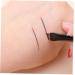 Tossper 2-Piece Professional Makeup Brush Set | Angled Eyebrow & Flat Eyeliner Brushes for Flawless Beauty - Buy Online on SooperMarket.com