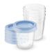 Philips Avent Reusable Breast Milk Storage Cups (5 x 180 ml) transparent 5 Count (Pack of 1)