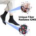 Tourmaline Ionic Body Shaping Stretch Socks - 5 Pairs Black - Buy Online on SooperMarket.com
