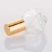 10 PCS Mini Portable Clear Glass Roller Bottles 8ml - DIY Essential Oil Roll On with Stainless Steel Ball Cap - Buy Online on SooperMarket.com