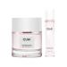 OUAI Melrose Place Eau de Parfum Set - Elegant Womens Perfume for Everyday Wear - Fresh Floral Scent Notes of Champagne Bergamot & Rose with Hints of Cedarwood & Lychee (2 Count 0.34 Oz/1.7 Oz)