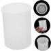 STOBOK 2pcs Candlestick Mold Concrete Pillar Mould Decorative Trays Candle Making Resin Molds Wax Candle Molds Candle Making Molds Jewelry Silica Gel White Candle Holders 3D Whitex2pcs 8X6cmx2pcs - Buy Online on SooperMarket.com