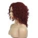 SHIYID Women's Medium Kinky Curly Red Wig - Natural Synthetic Full Wig for African American Style - Buy Online on SooperMarket.com