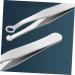 NOLITOY Nose Hair Trimmer for Men | Reusable Grooming Tool & Tweezers | Steel Clipper Set for Precise Hair Removal - Buy Online on SooperMarket.com