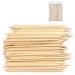 GnHG Rose Wooden Stick Manicure - 100 Pack Orange Wood Nail Shatings for Cuticle Care & Decoration Application - Buy Online on SooperMarket.com