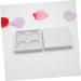 HAPINARY 2pcs 4 Makeup Accessories Aluminum Tin Jars Eyeshadow Containers Empty Eyeshadow Tins Empty White - Buy Online on SooperMarket.com