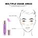Shimmer Purple Lip Gloss | Long-Lasting Liquid Lipstick | 3D Diamond Glitter | Waterproof Nonstick Cup | High Pigmented Makeup for Women - Buy Online on SooperMarket.com
