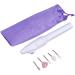 Electric Nail File Electric Manicure Drill Pedicure Nail File Set Mini Nail Drill with 5 Grinding Head Manicure Set for Women (Battery Not Included) - Buy Online on SooperMarket.com