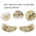 Hot Cold Therapy Eye Gel Bag - Reduce Dark Circles & Swelling | Reusable Cooling Mask | Glitter Golden Design - Buy Online on SooperMarket.com